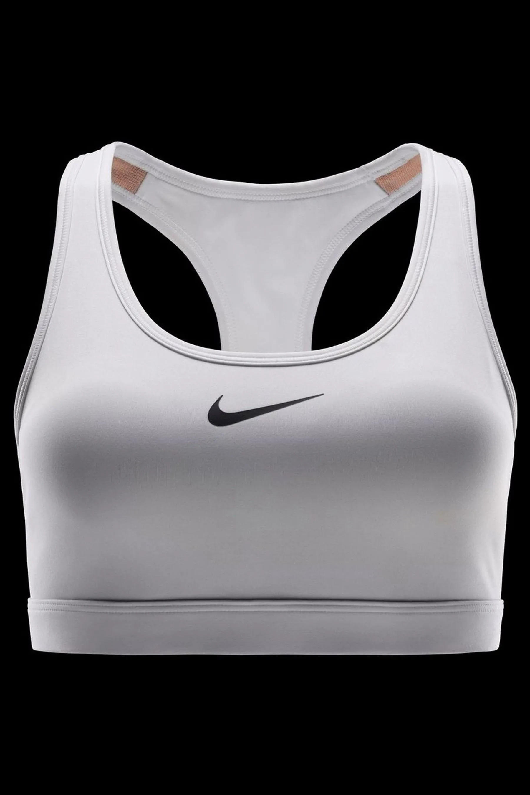 Nike - Reggiseno sportivo imbottito sostegno medio con logo