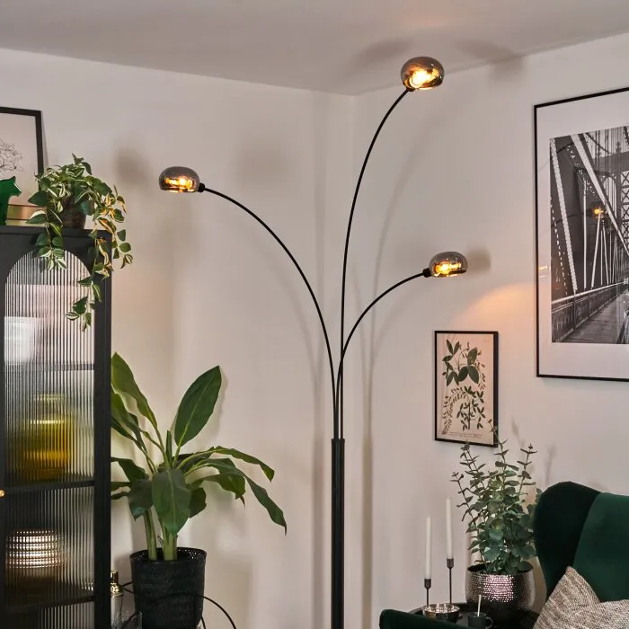 Nikkala Lampada da terra Nero, 3-Luci