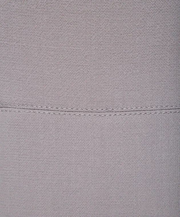 NINA RICCI Abito in lana grigia 18PCRO002WV0230