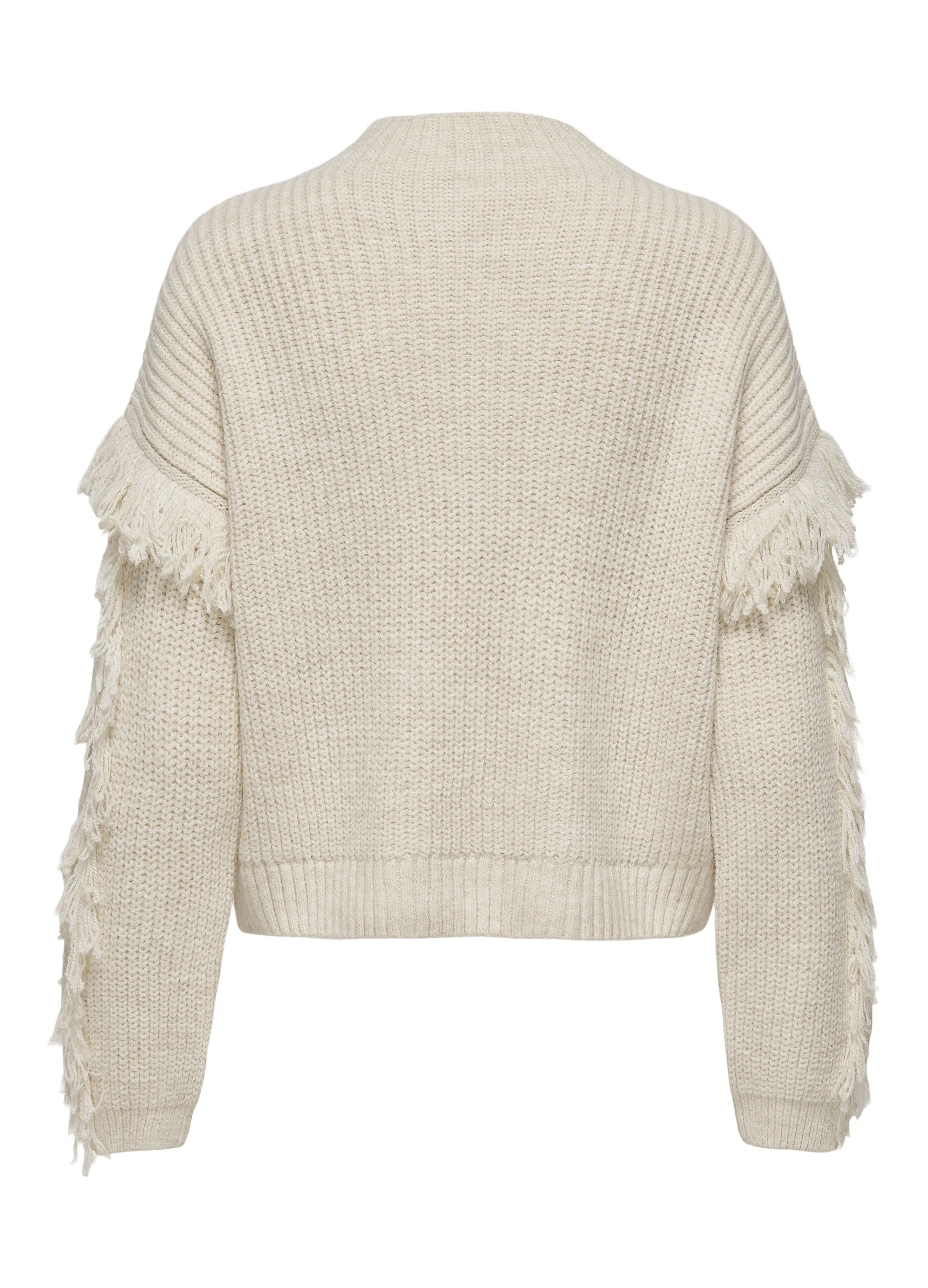 ONLY  Pullover a maniche lunghe sfrangiato donna