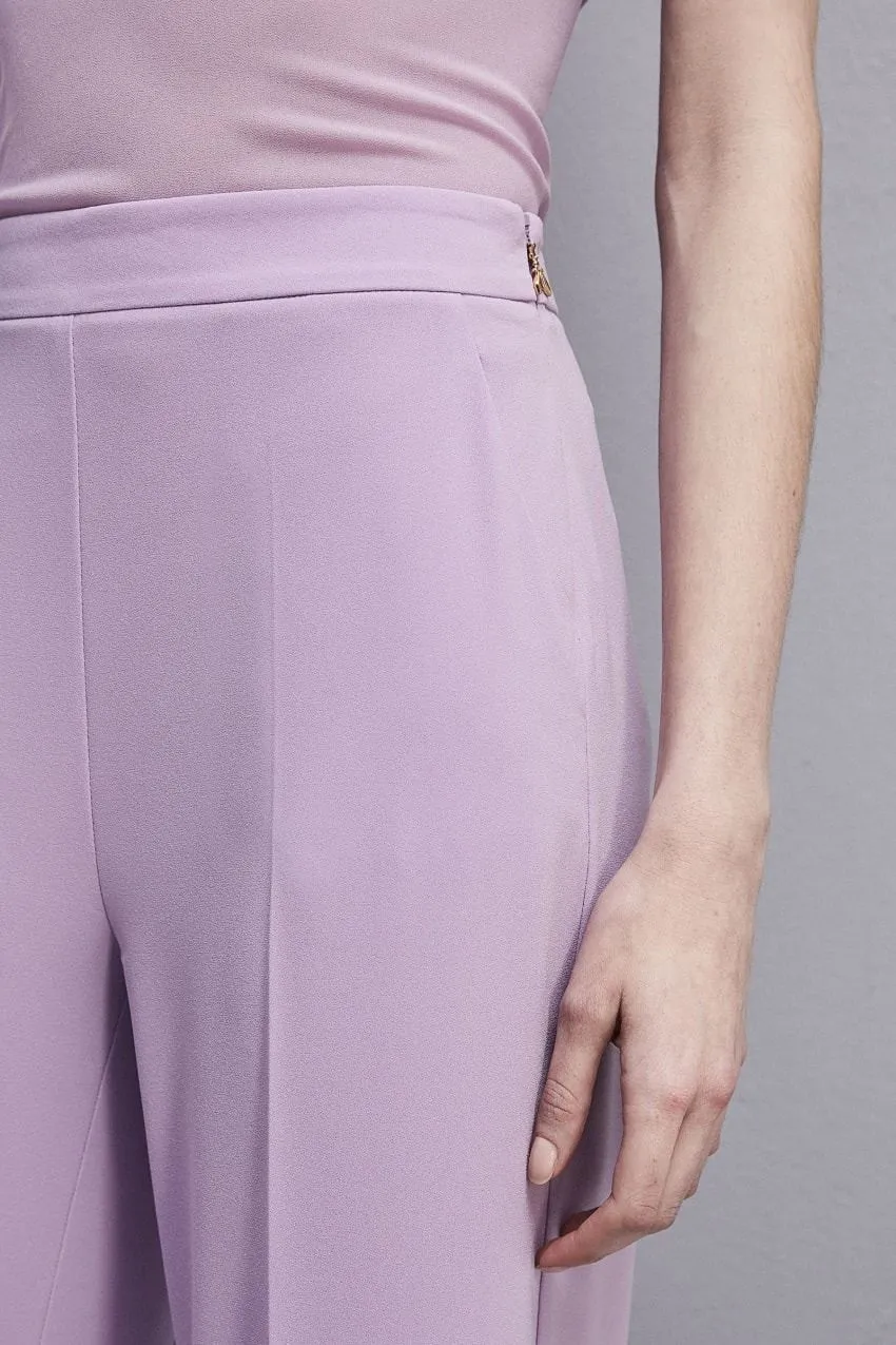 Pantalone a palazzo in sablè crepe patrizia pepe