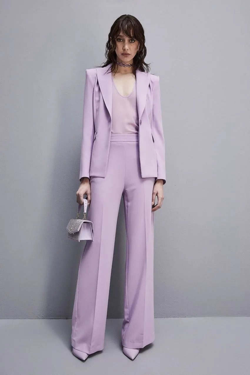 Pantalone a palazzo in sablè crepe patrizia pepe