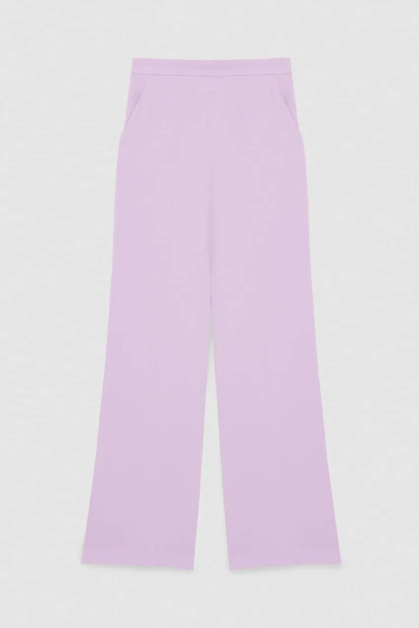 Pantalone a palazzo in sablè crepe patrizia pepe
