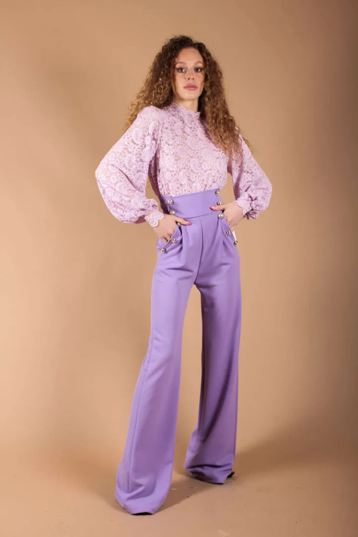 Pantalone Gisele – Lilla