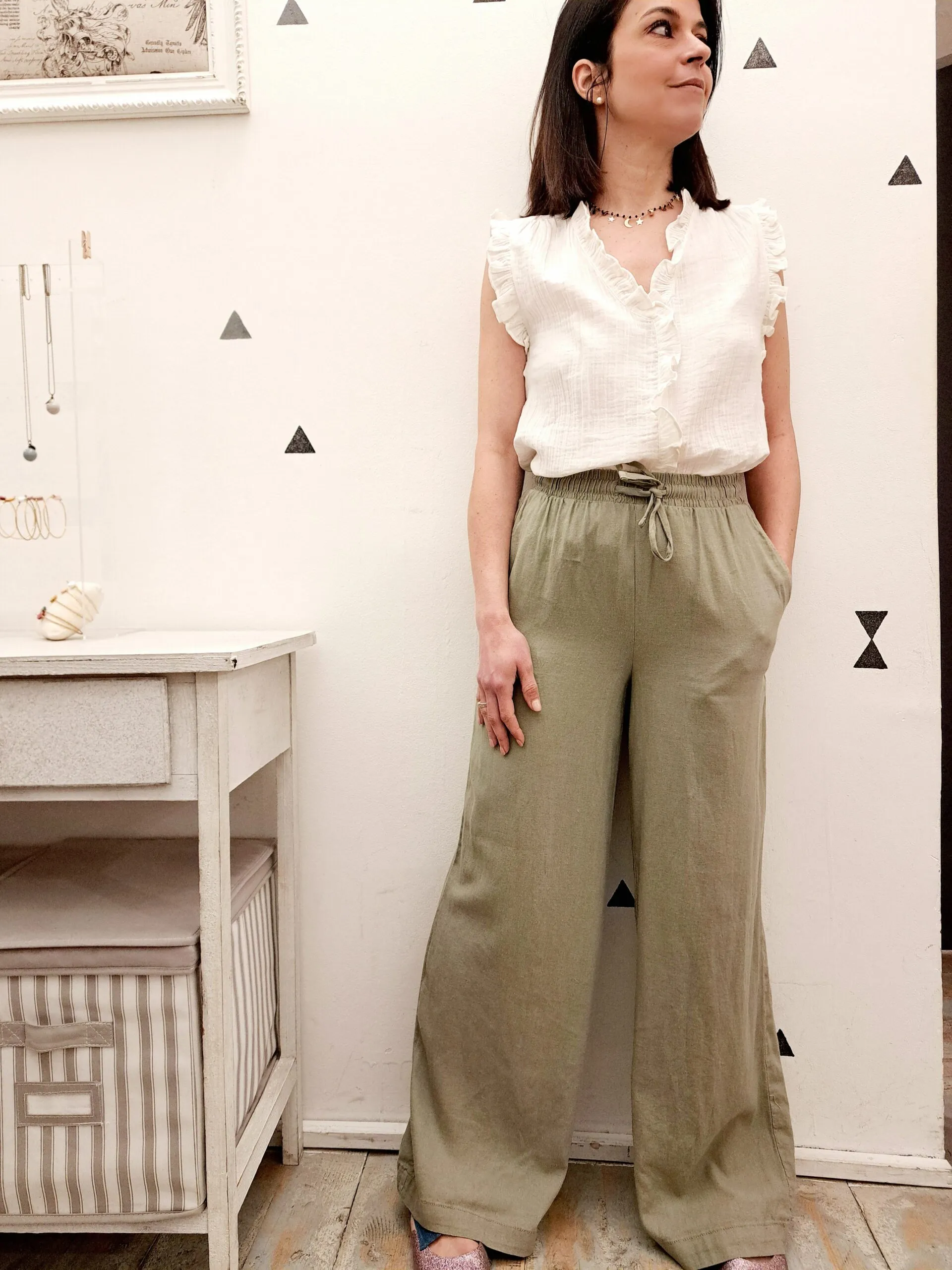 Pantalone IHLINO Vetiver Ichi