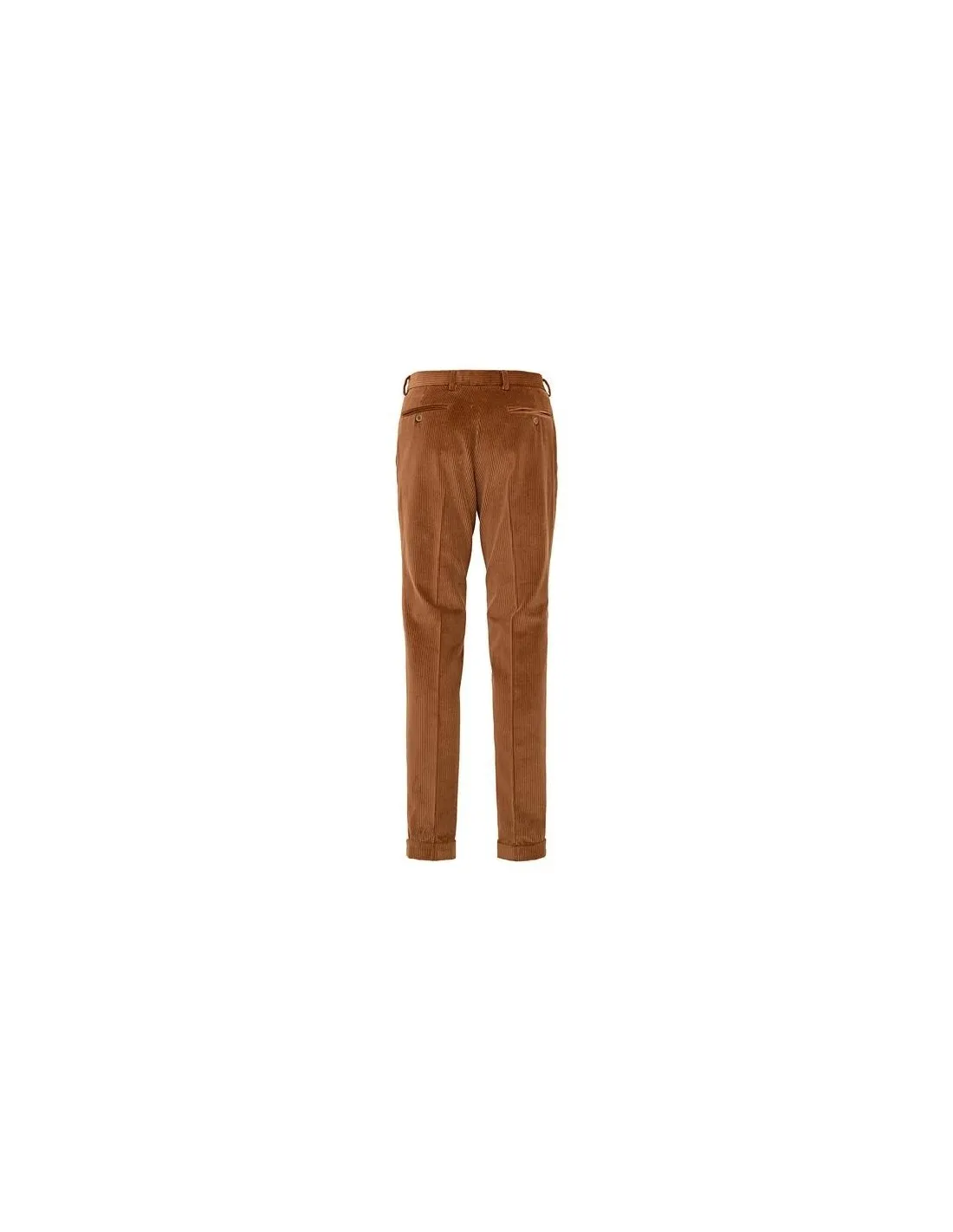 Pantalone in cotone Velluto a coste Coccio autunno inverno