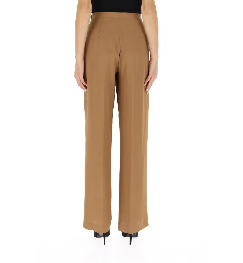 Pantalone misto seta