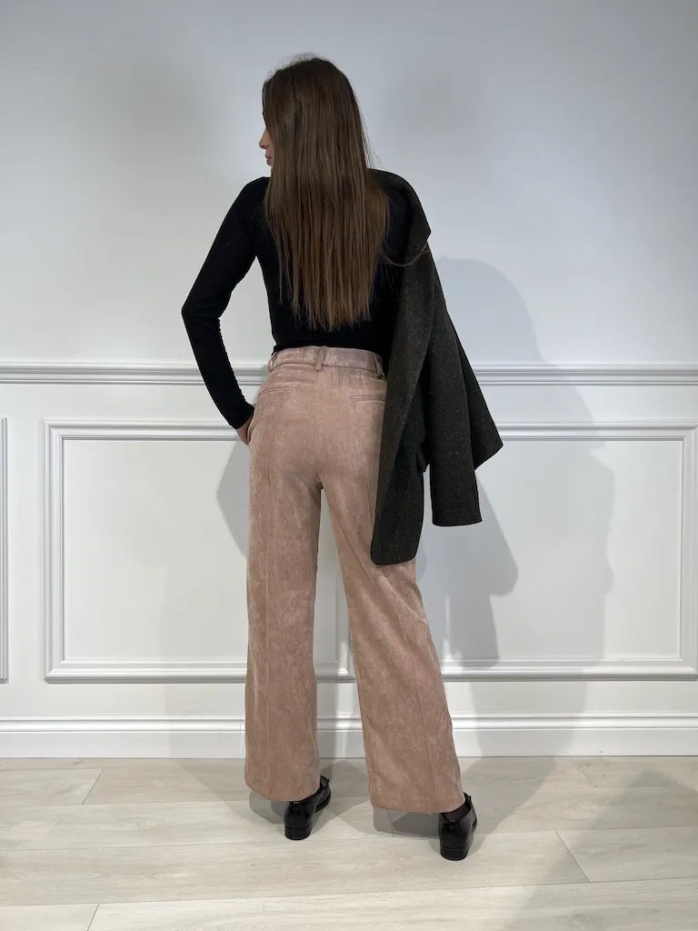 Pantalone palazzo in velluto a costine – Vicolo