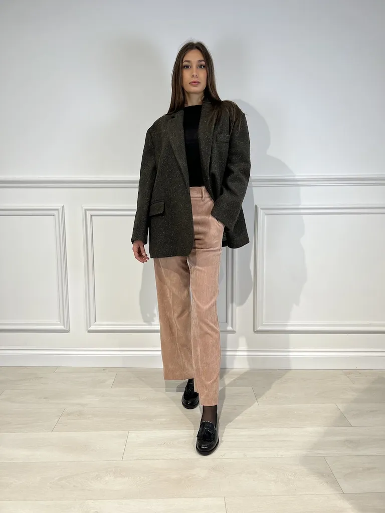 Pantalone palazzo in velluto a costine – Vicolo