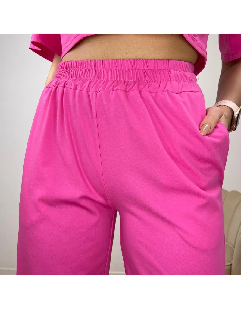 PANTALONE "LUMINA"FUCSIA