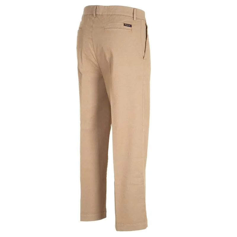 Pantaloni a palazzo con microtrama 