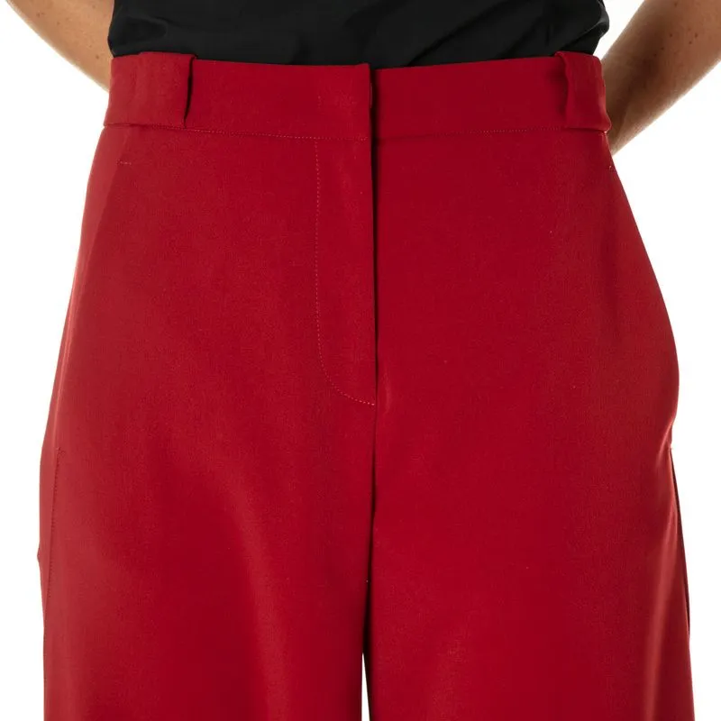 Pantaloni a palazzo Essential rosso 