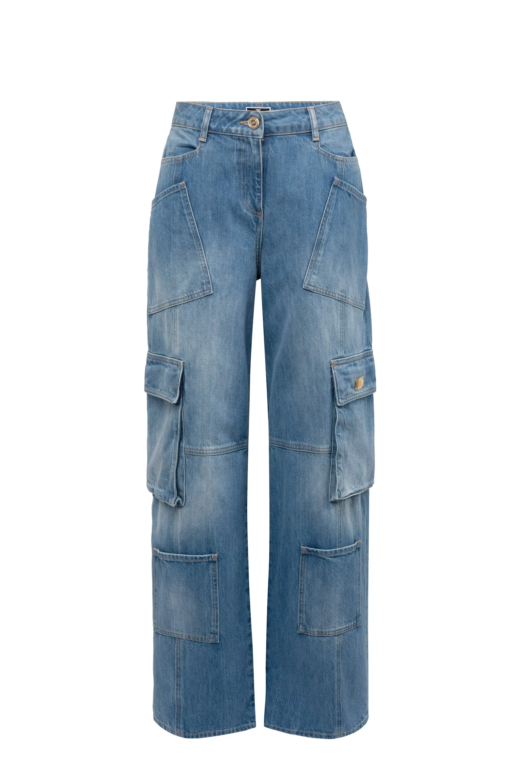 Pantaloni cargo con vestibilità ampia
