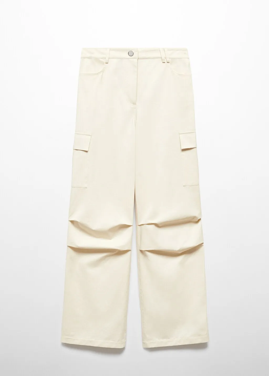 Pantaloni cargo cotone
