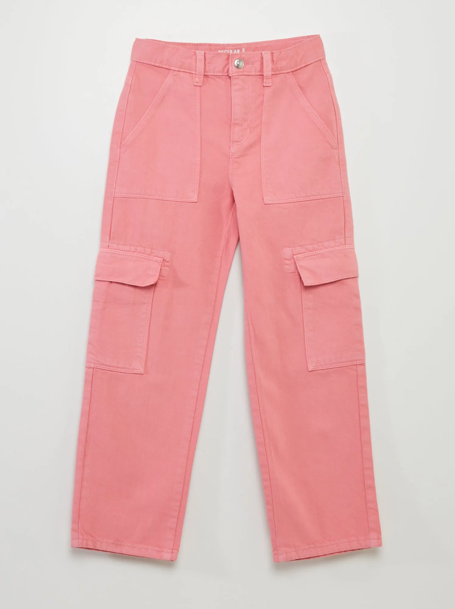 Pantaloni cargo in denim - ROSA