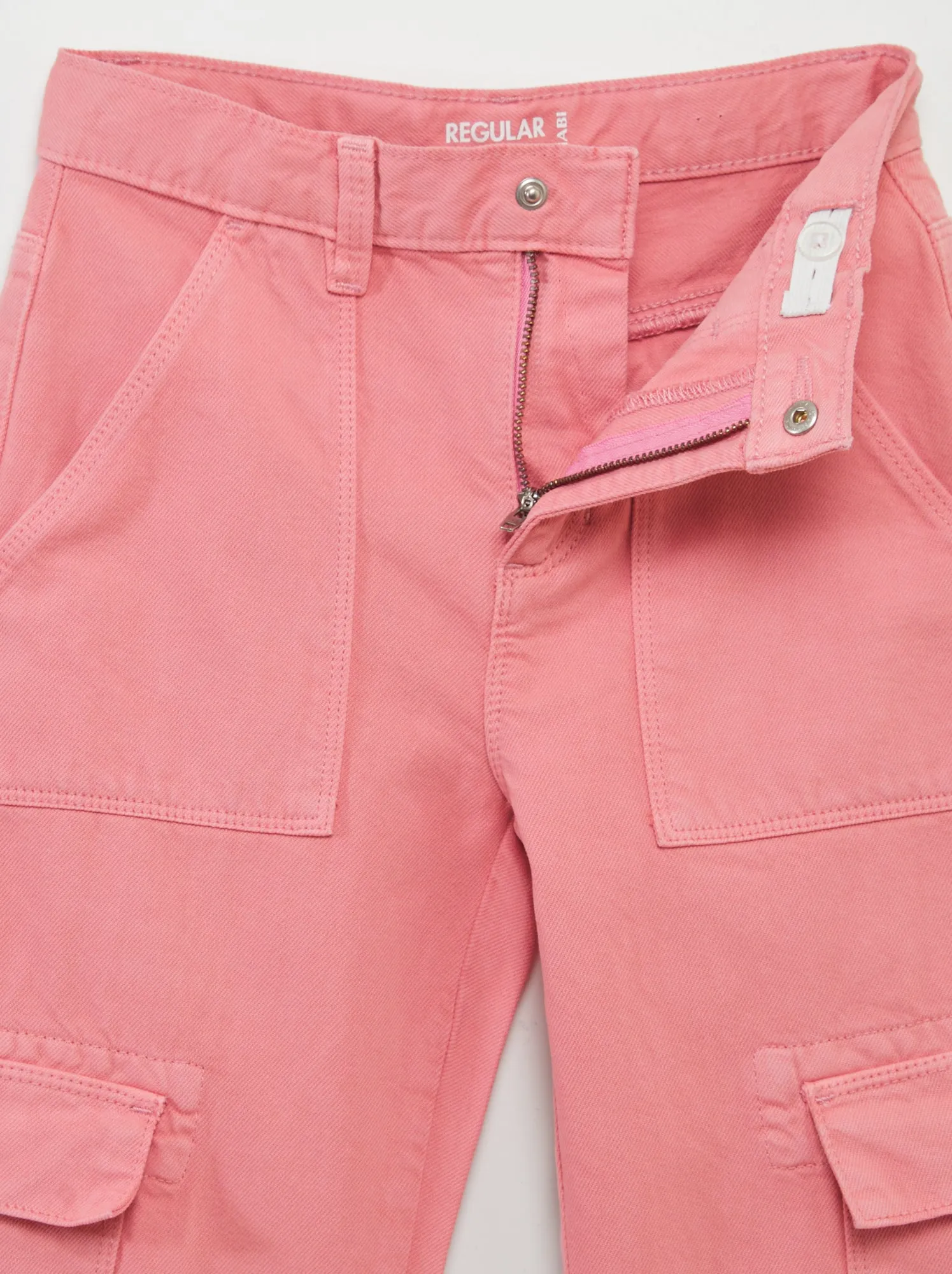 Pantaloni cargo in denim - ROSA