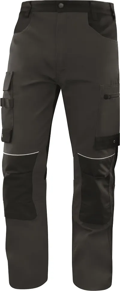 Pantaloni da lavoro Mach 5 Nero/Verde/Bianco/Giallo EN ISO 13688:2013, EN 14404:2004+A1 Cotone, poliestere taglia 3XL