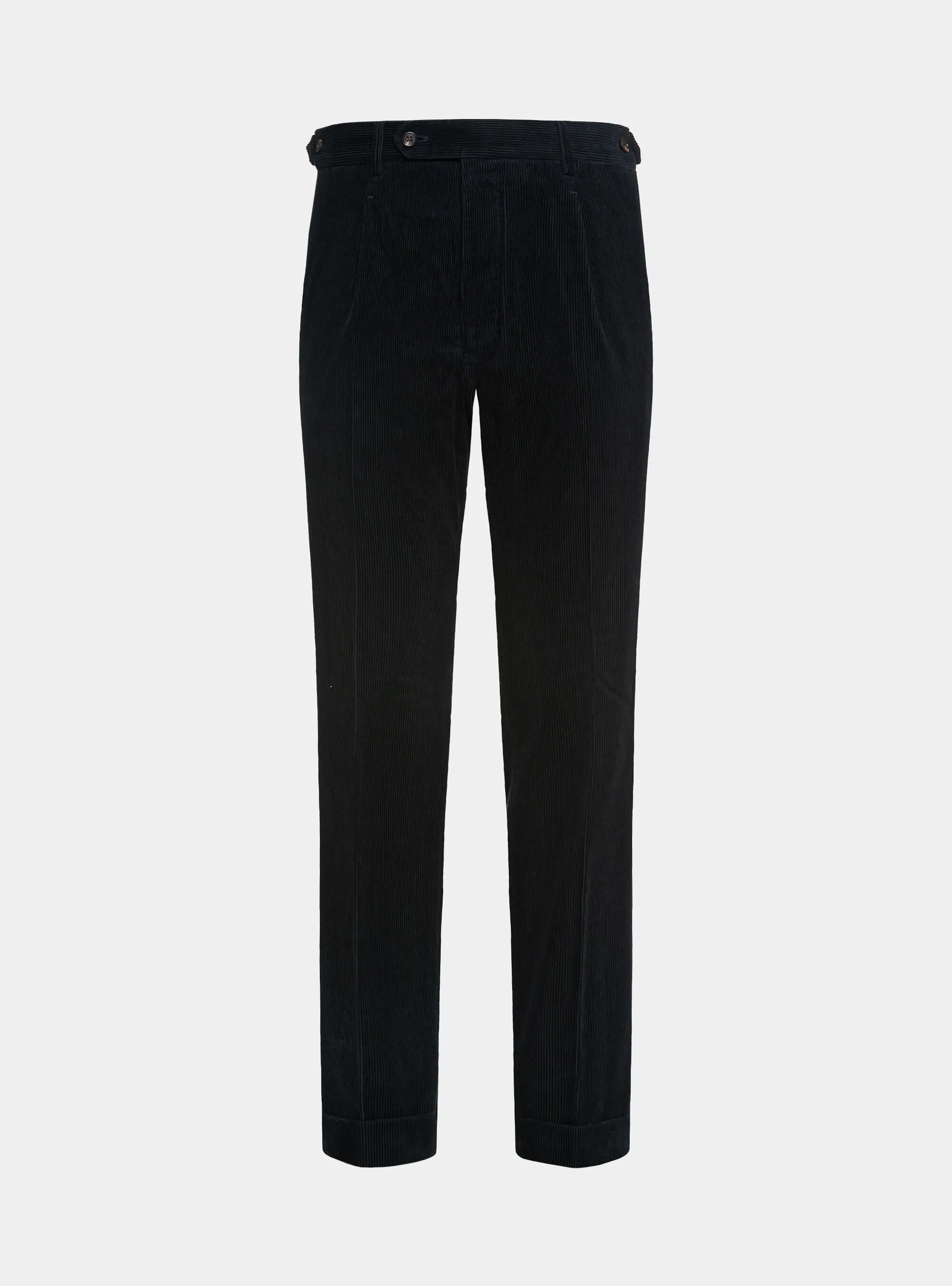 Pantaloni in velluto con cinturino elastico