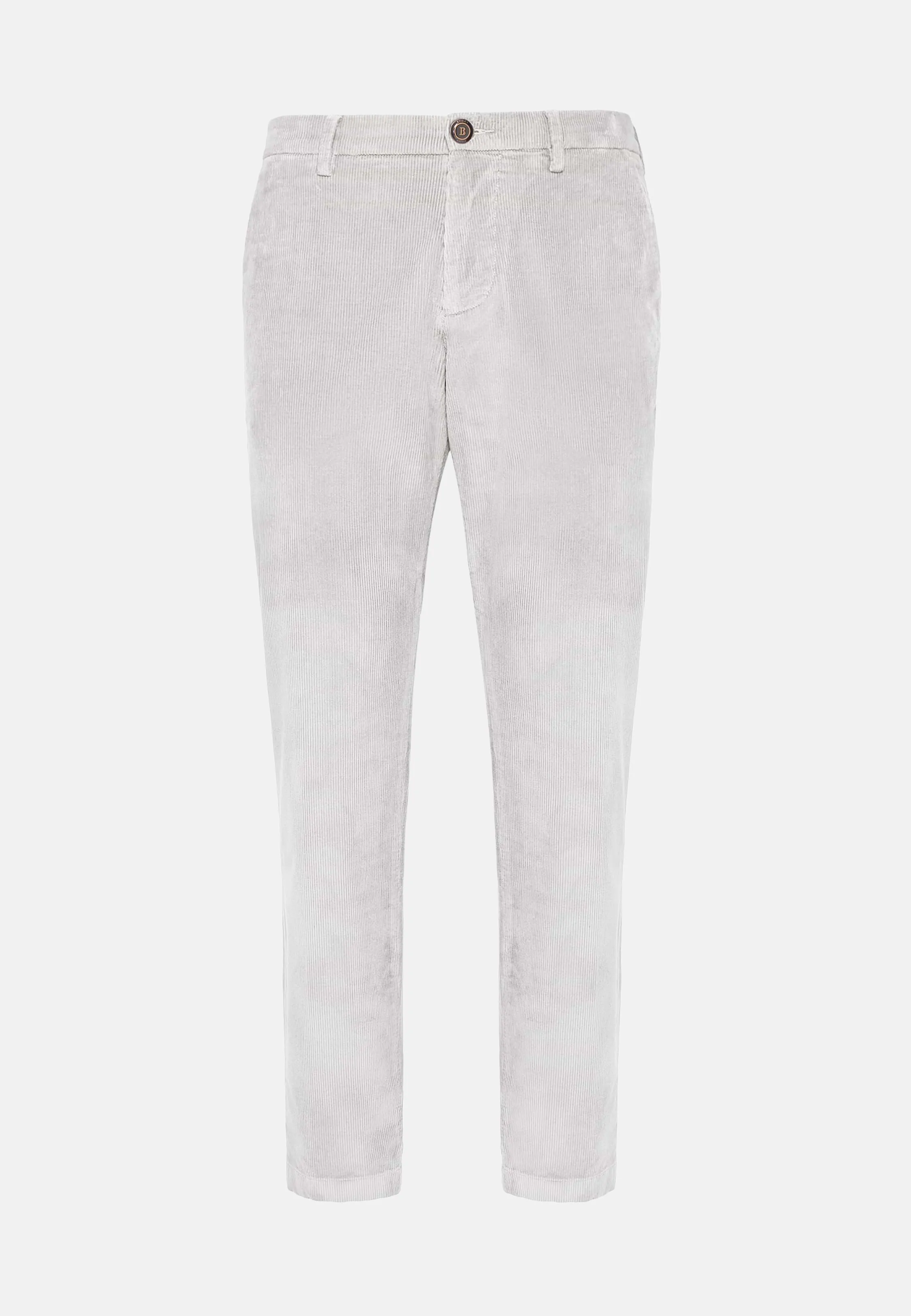 Pantaloni In Velluto Elasticizzato