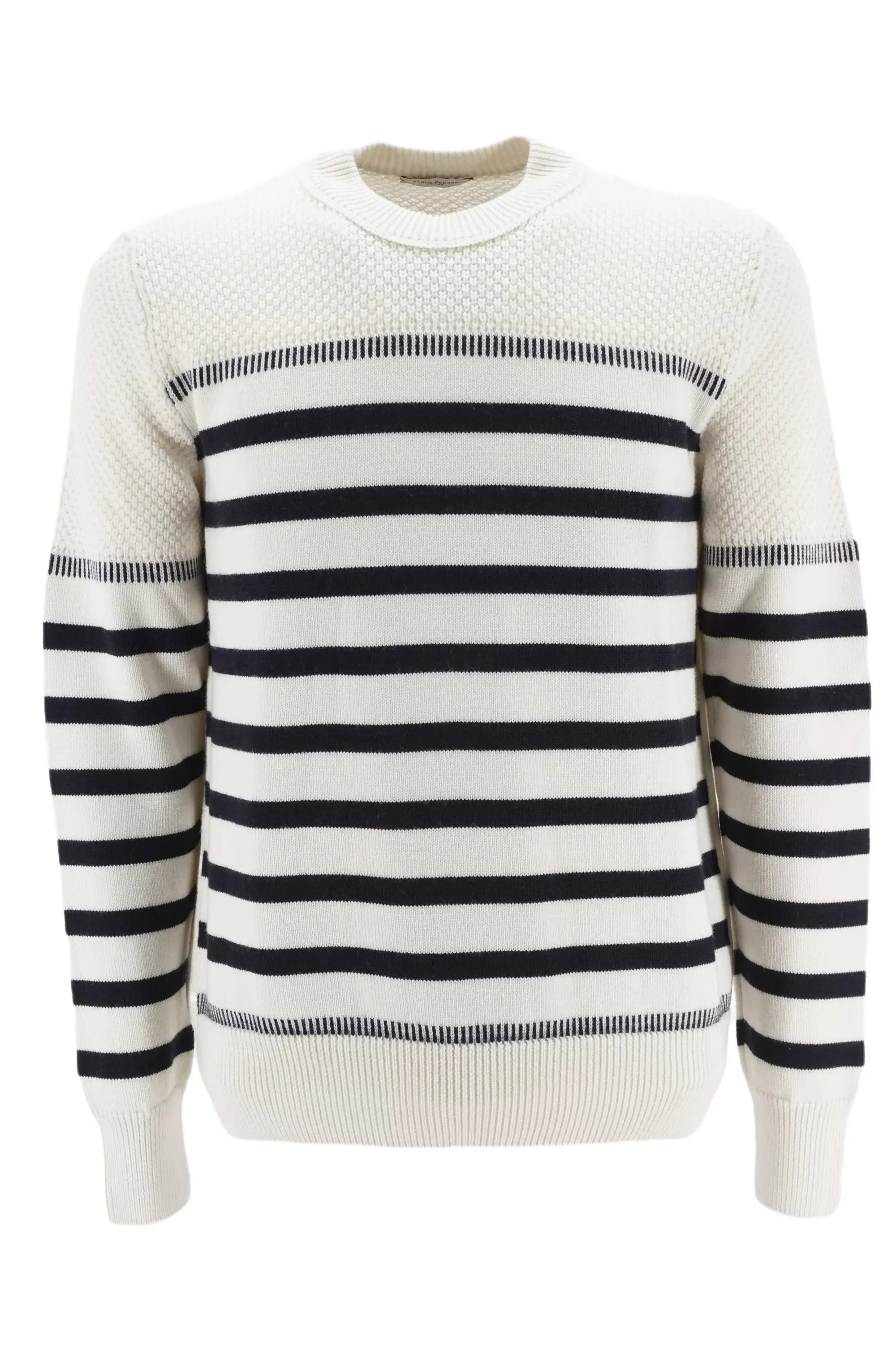 Paolo Pecora / White Patterned Shirt