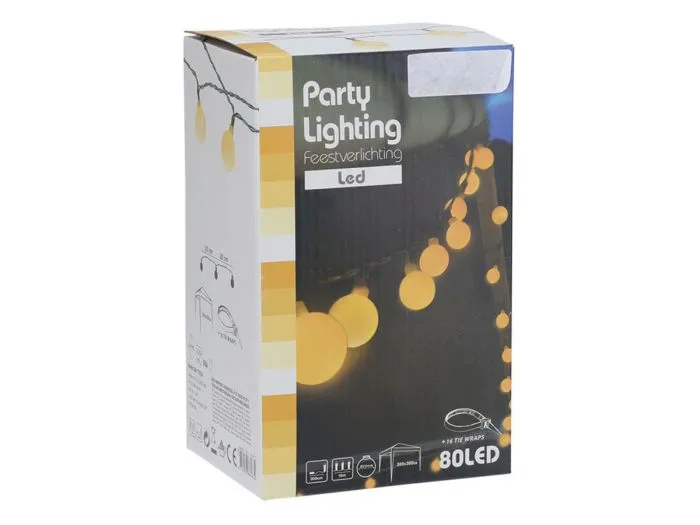 Party Lighting 80 LED catena luminosa