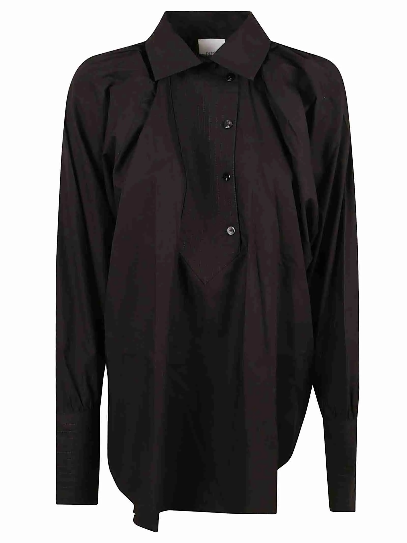 PATOUARTIST BLOUSE Black