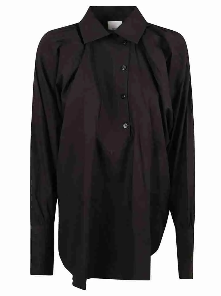 PATOUARTIST BLOUSE Black