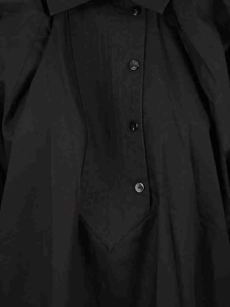 PATOUARTIST BLOUSE Black