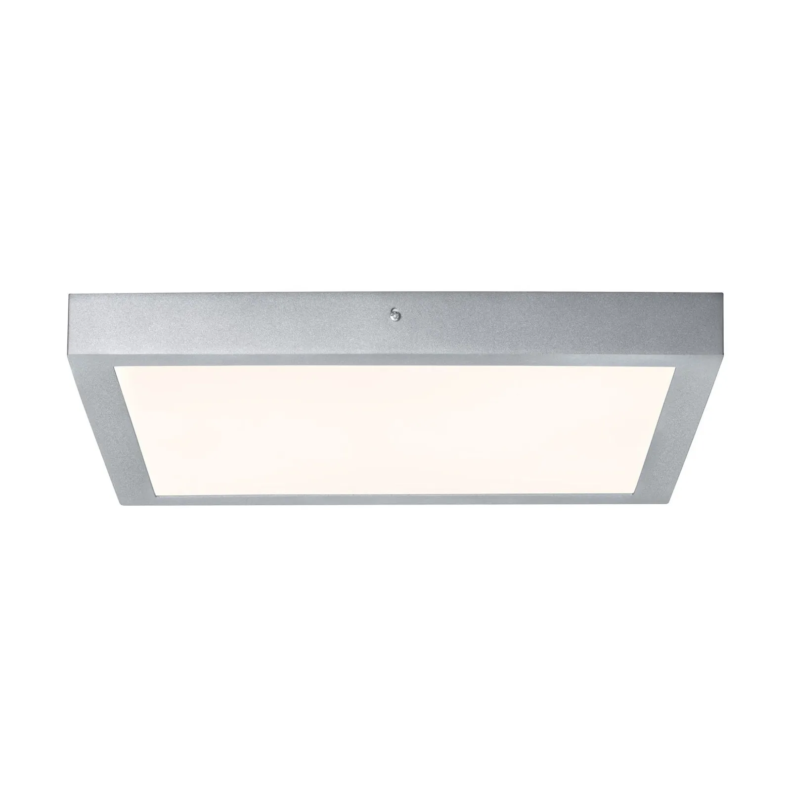 Paulmann Lunar LED-panel, angolare, cromo, 40x40cm
