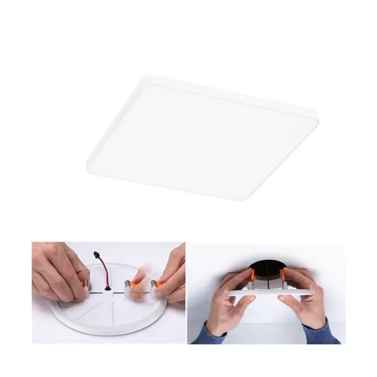 Paulmann Veluna Edge LED a incasso IP44 4000K 16x16cm