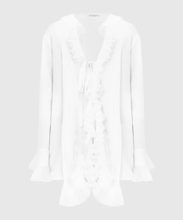 Philosophy di Lorenzo Serafini Camicia con volant A02075717