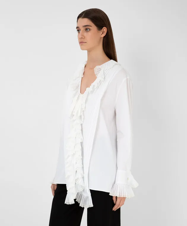 Philosophy di Lorenzo Serafini Camicia con volant A02075717