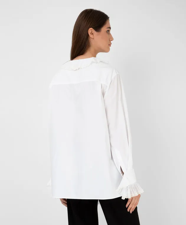 Philosophy di Lorenzo Serafini Camicia con volant A02075717