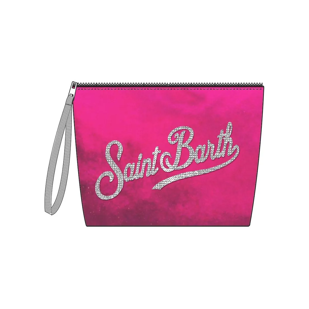 Pochette Aline In Velluto Con Strass