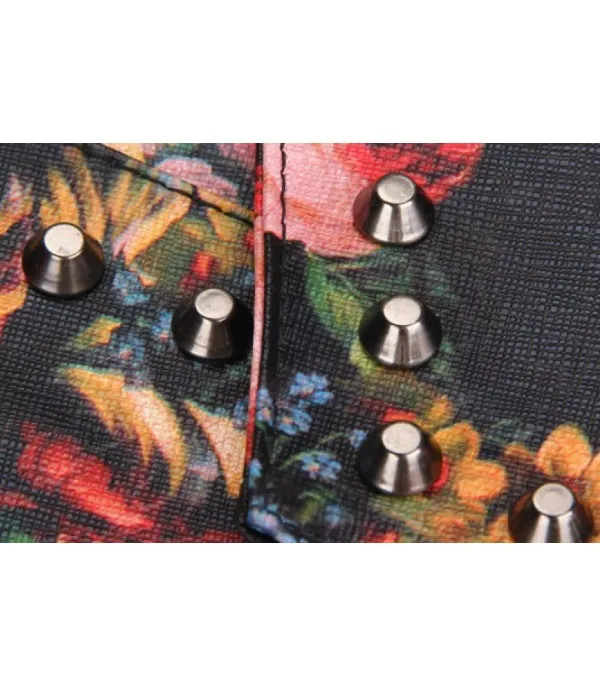 Pochette flower studs