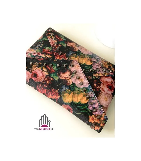 Pochette flower studs