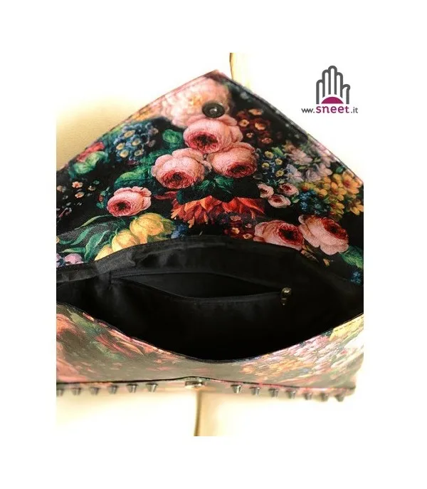Pochette flower studs