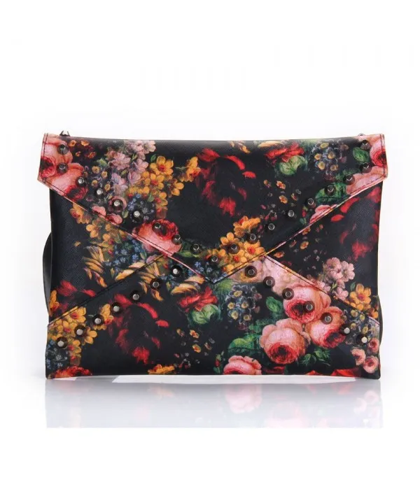 Pochette flower studs