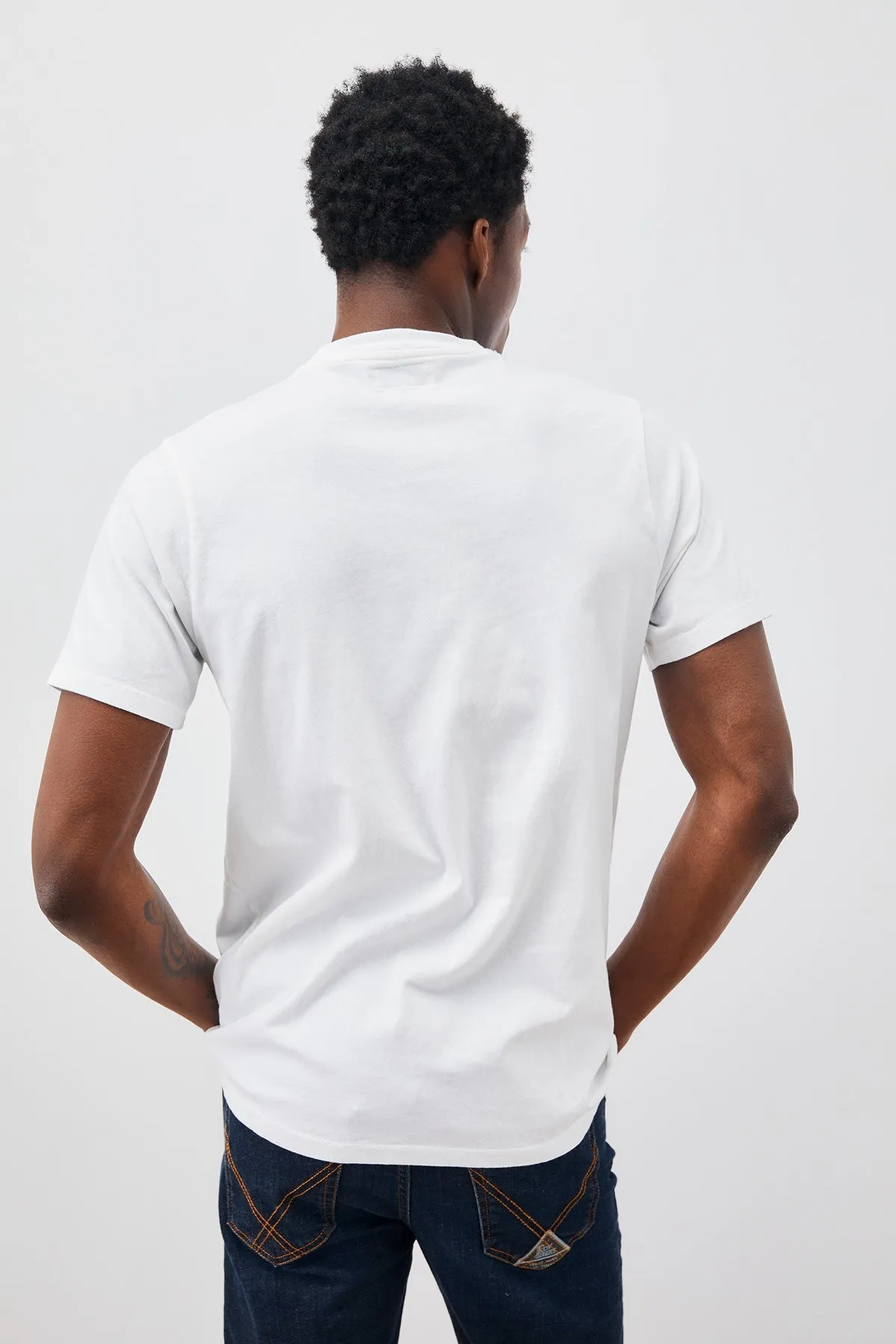 Pocket T-Shirt Jersey French Navy Man  