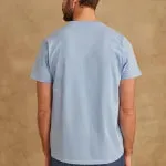 Pocket T-Shirt Jersey French Navy Man  