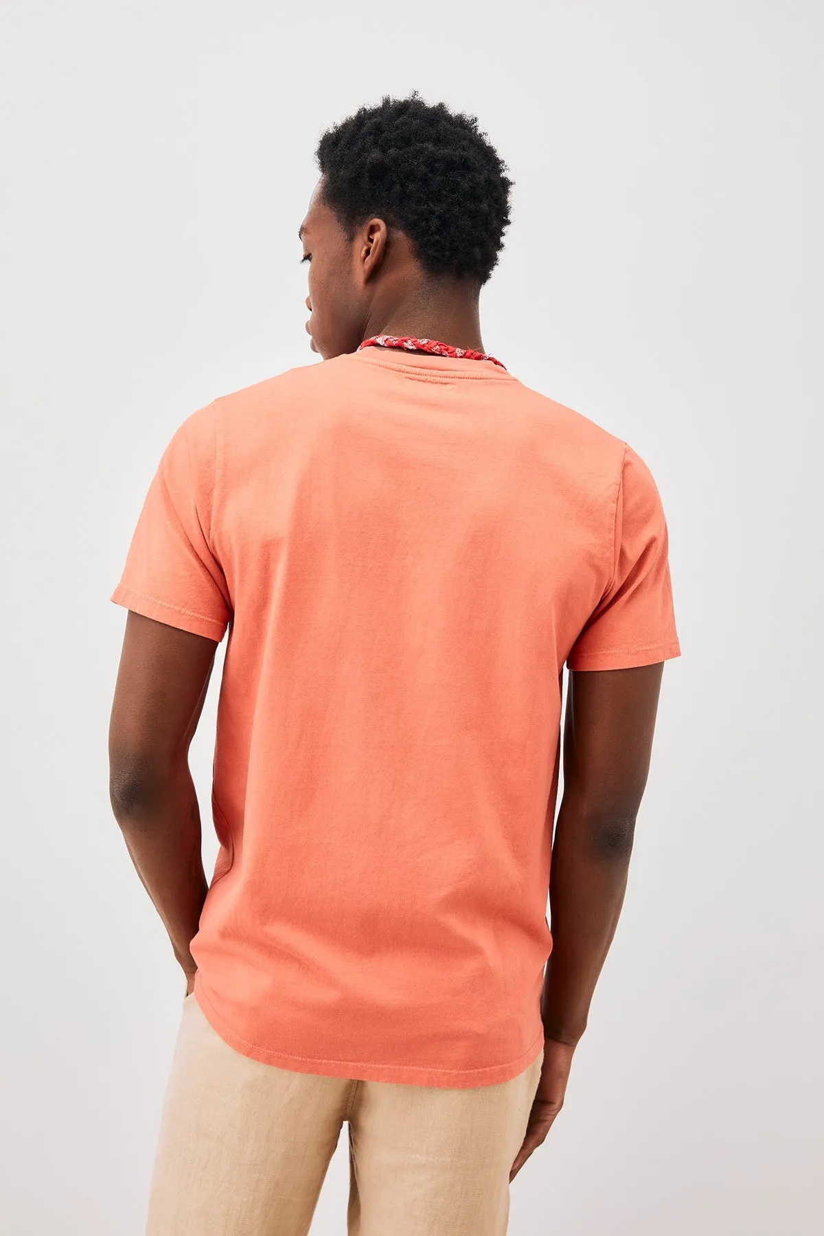 Pocket T-Shirt Jersey French Navy Man  