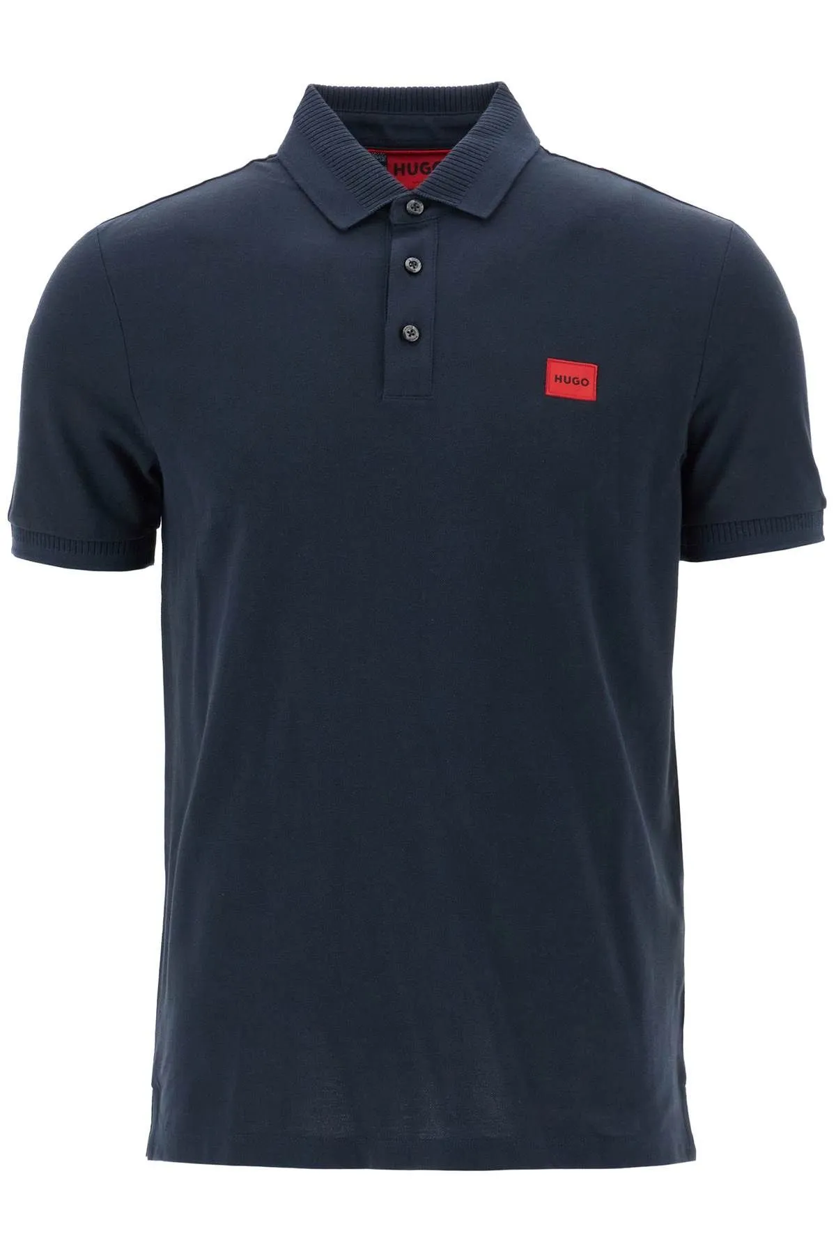 Polo con etichetta logo