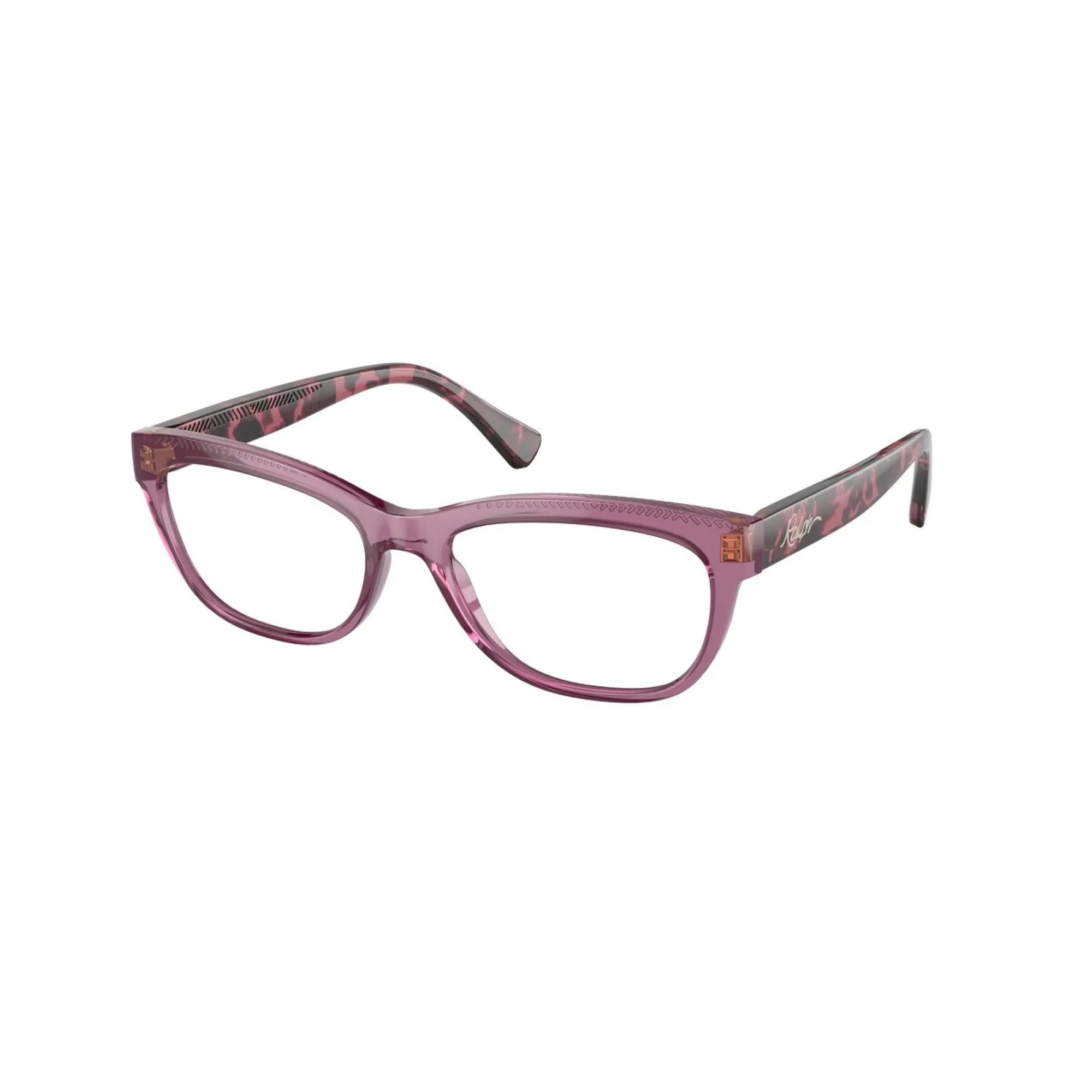   Ralph Lauren RA 7113 - 6044 Viola Trasparente Lucido | Occhiale Da Vista Donna 