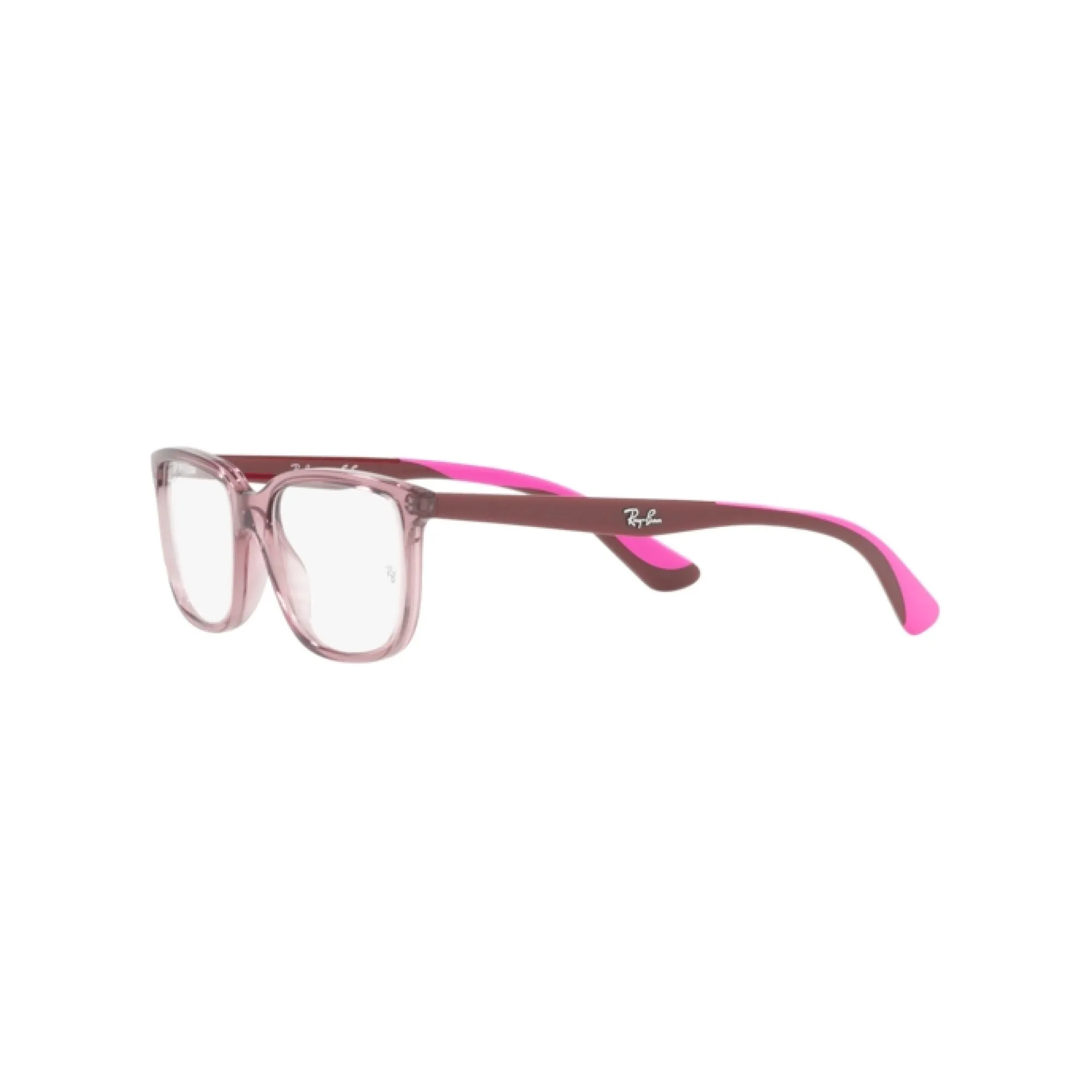   Ray-Ban Junior RY 1605 - 3777 Rosa Trasperente | Occhiale Da Vista Bambino Unisex 