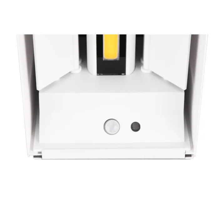 Reality TALENT Applique da esterno LED Bianco, 2-Luci, Sensori di movimento
