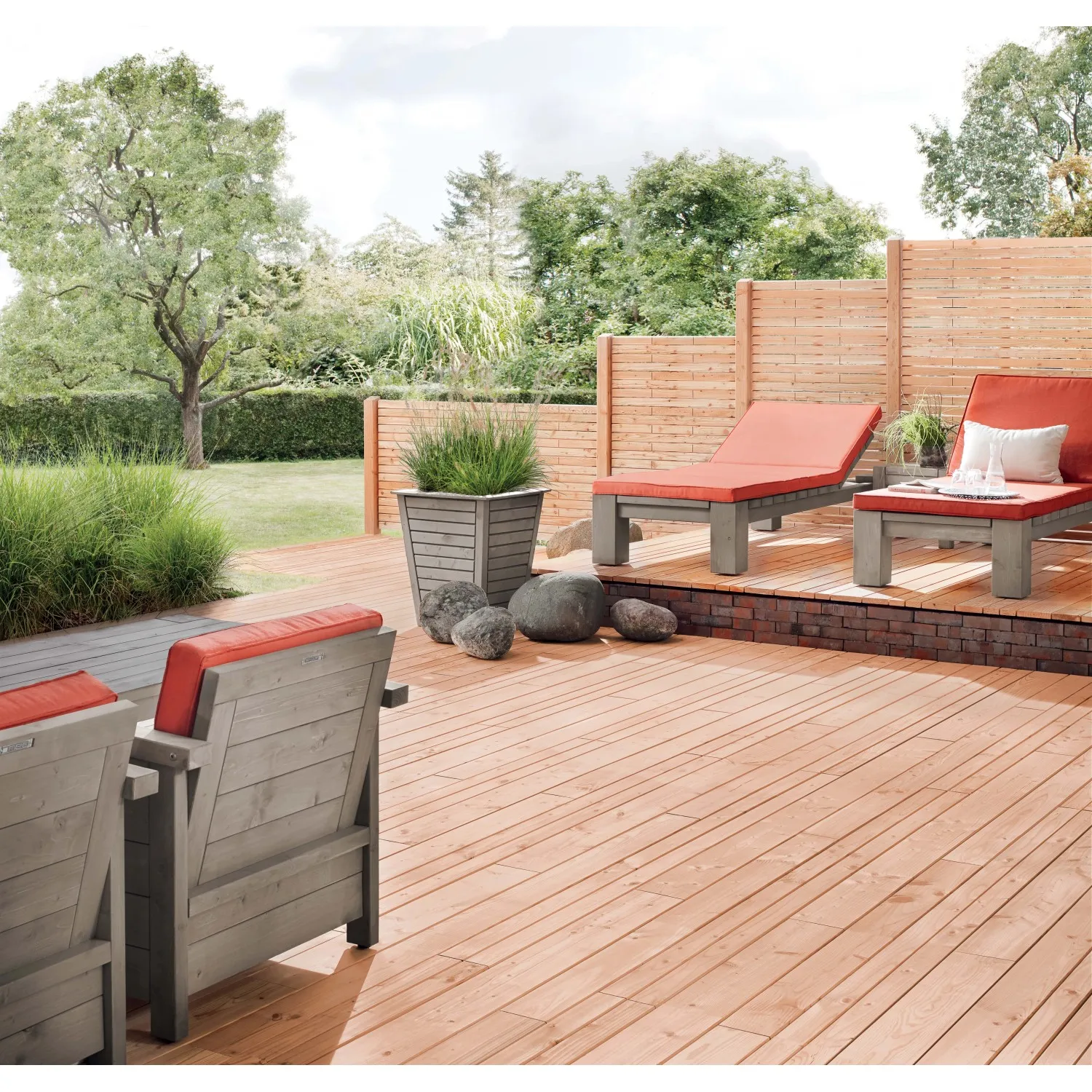 Recinzione Rombo in legno cm 180 x 180