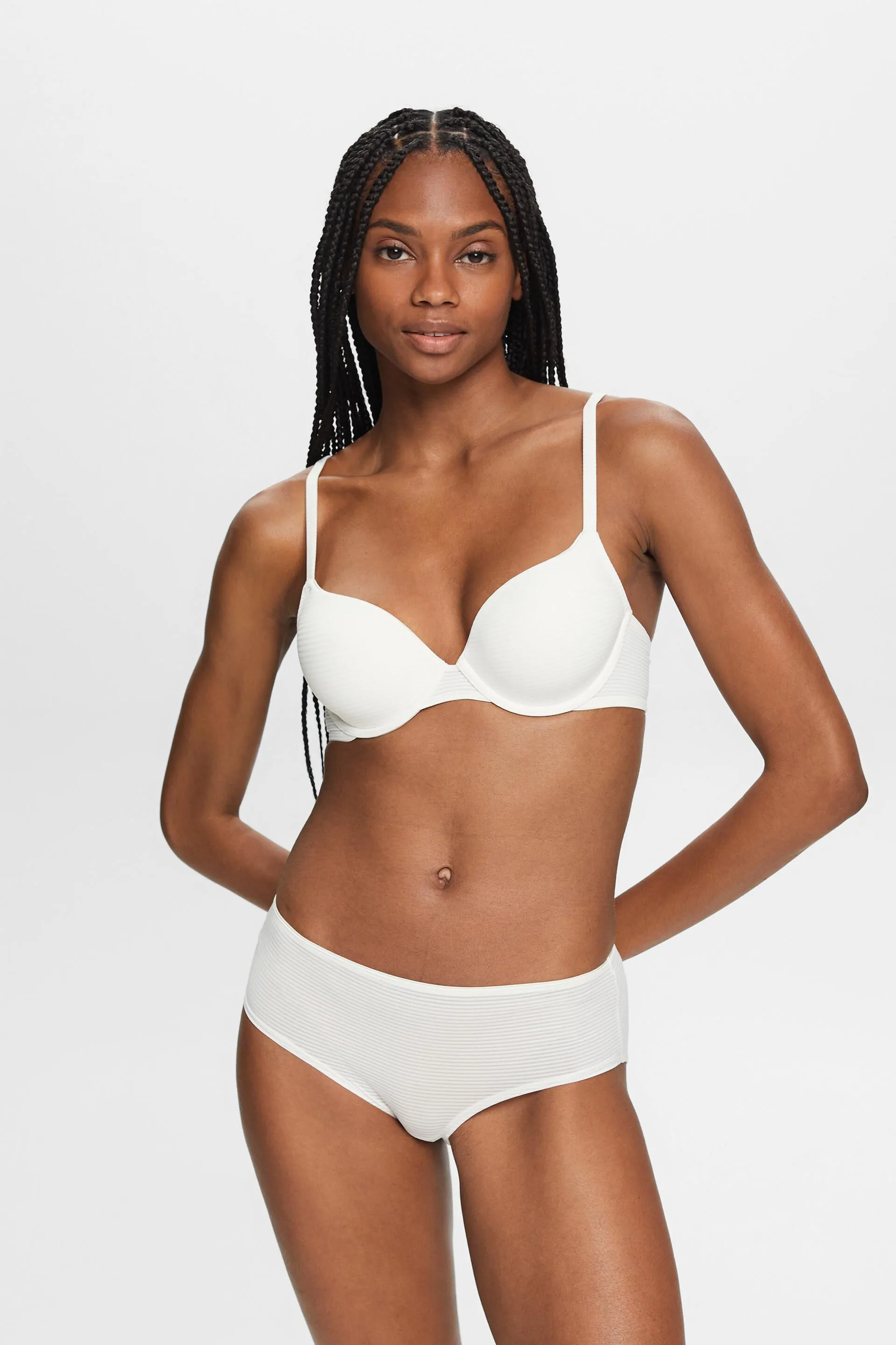 Reggiseno in microfibra imbottito e con ferretto