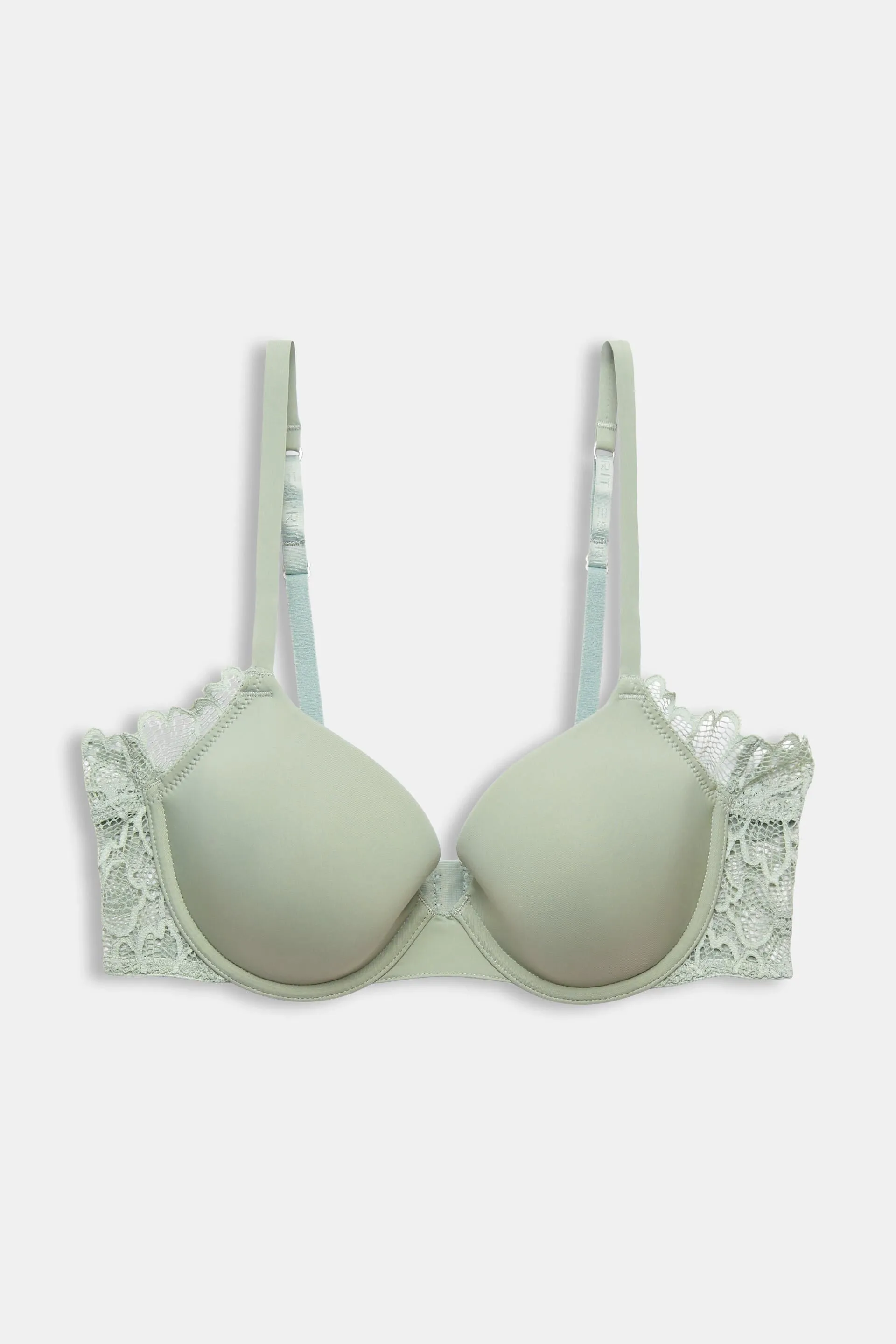 Reggiseno in pizzo imbottito con ferretto