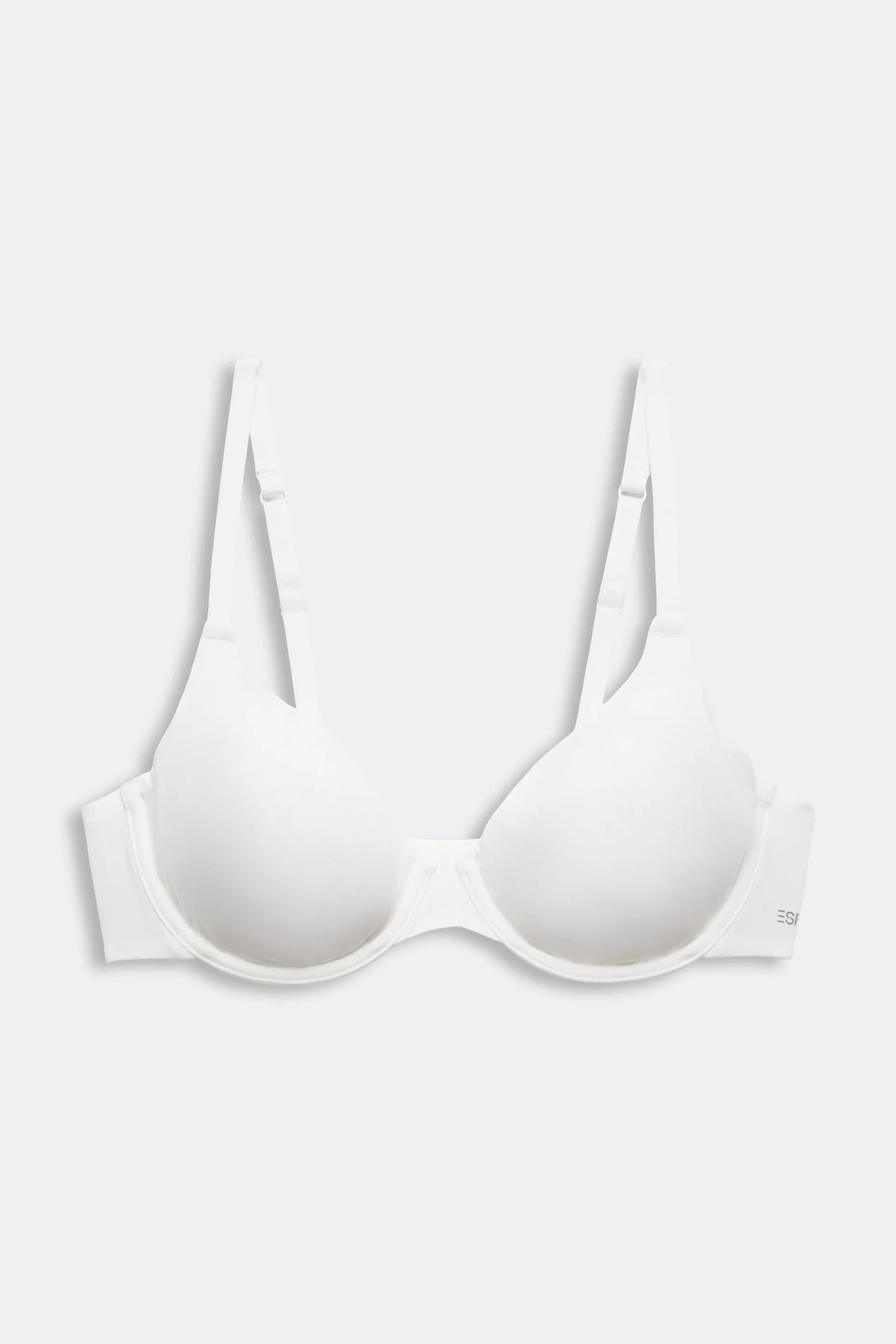 Reggiseno non imbottito, con logo e ferretto