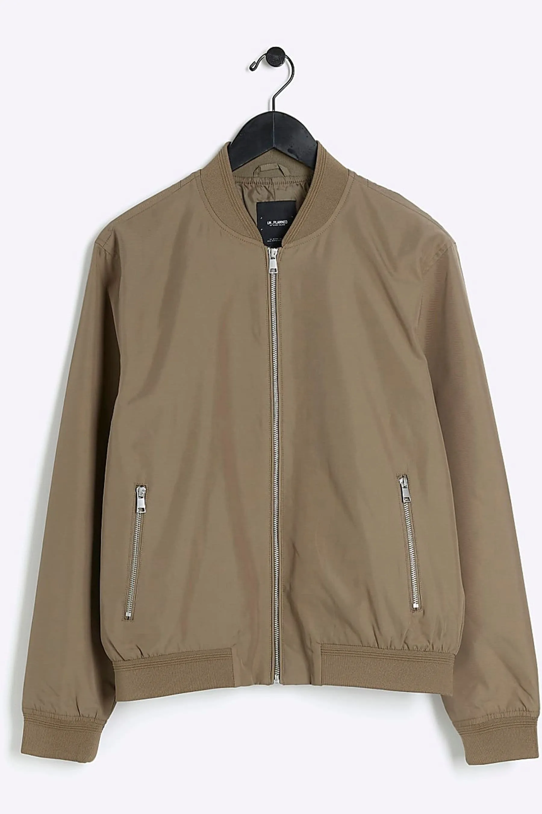 River Island - Giacca bomber in cotone